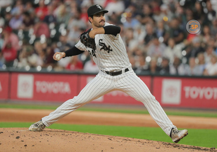 CHICAGO, IL - JULY 07: Chicago White Sox starting pitcher Dylan Cease (84) delivers a pitch during a Major League Baseball game between the St. Louis Cardinals and the Chicago White Sox on July 7, 2023 at Guaranteed Rate Field in Chicago, IL. (Photo by Melissa Tamez/Icon Sportswire)