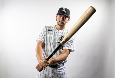 Feb 17, 2026; Glendale, AZ, USA; Chicago White Sox infielder Jacob Gonzalez poses for a portrait during photo day at Camelback Ranch. Mandatory Credit: Mark J. Rebilas-Imagn Images